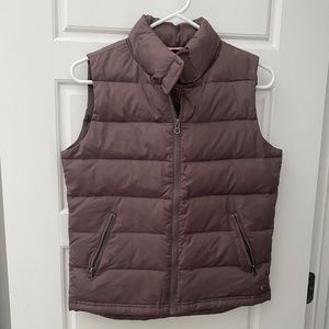 Chocolate brown vest